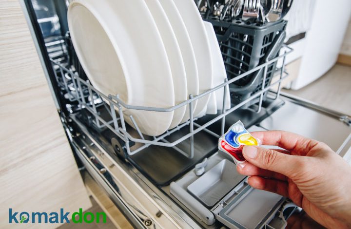 علت خش افتادن ظروف در ماشین ظرفشویی و راه حل