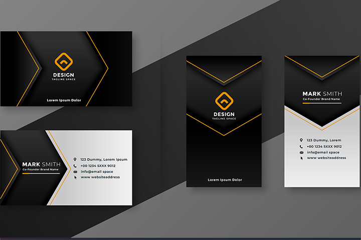 طراحی کارت ویزیت حرفه‌ای