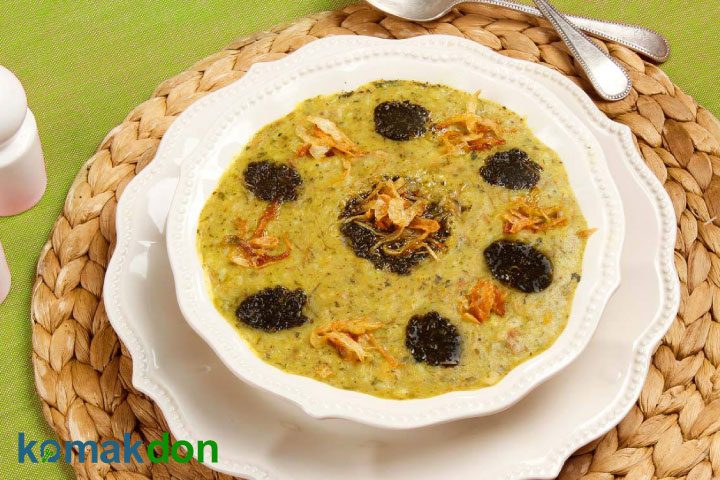 طرز تهیه آش کشک